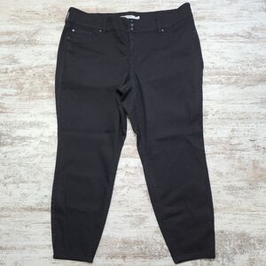 Womens Torrid Black Denim jeggings size 26